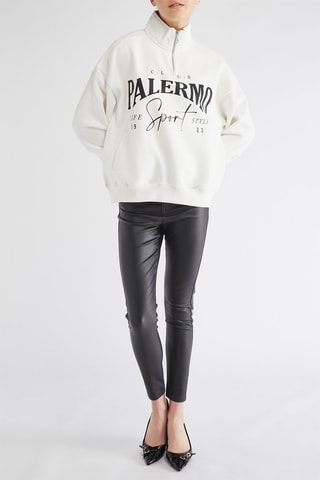 Sudadera Palermo Football Club - Blanco
