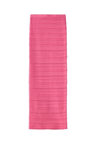 Falda midi - Rosa