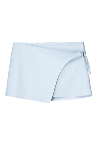 Falda pantalón - Azul claro