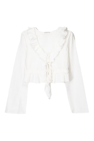 Camisa corta - Blanco