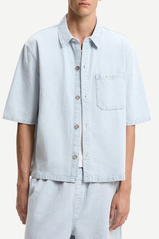 Camisa vaquera - Azul claro
