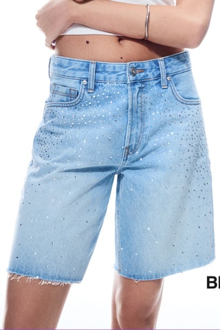 Bermudas vaqueras - Azul claro