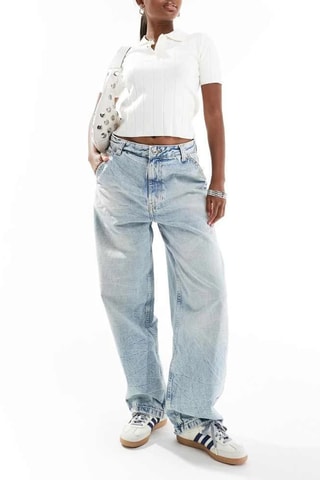 Vaquero wide leg - Azul claro