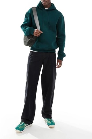 Sudadera con capucha - Verde oscuro