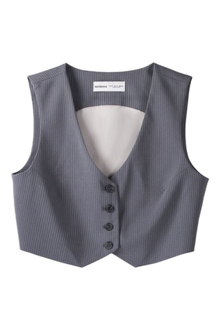 Chaleco de traje - Gris