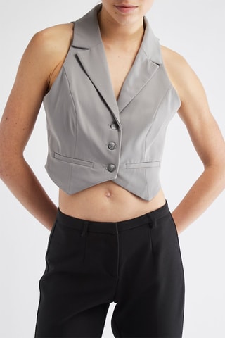 Chaleco de traje - Gris