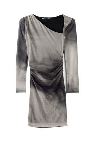 Vestido recto - Gris
