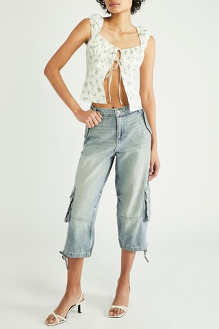 Crop top - Blanco