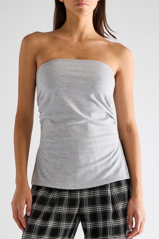 Top sin mangas - Gris