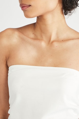 Top bustier  - Blanco