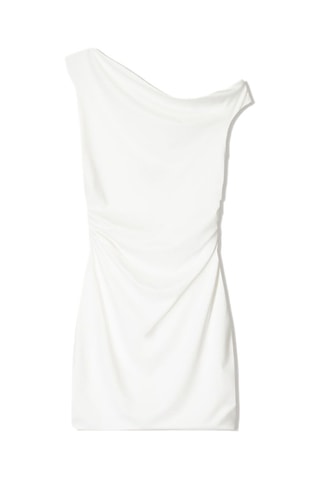 Vestido recto - Blanco