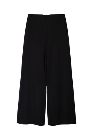 Pantalón wide leg - Negro