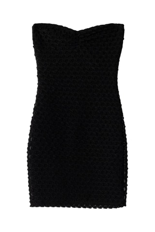 Vestido bustier - Negro