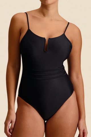 Maillot menstruel 1 pièce - Noir - Léger - Sisters Republic