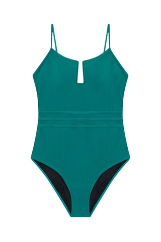 Maillot menstruel 1 pièce - Vert émeraude - Moyen - Sisters Republic