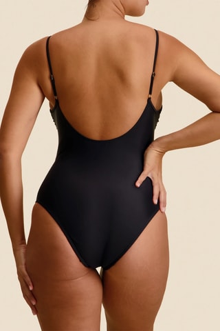 Maillot menstruel 1 pièce - Noir - Moyen - Sisters Republic
