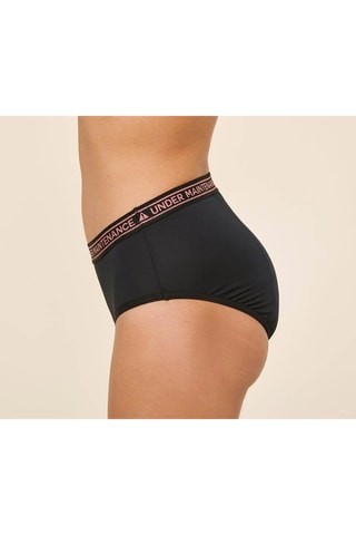 Culotte menstruelle en fibres de bambou - Noir - Léger - Sisters Republic