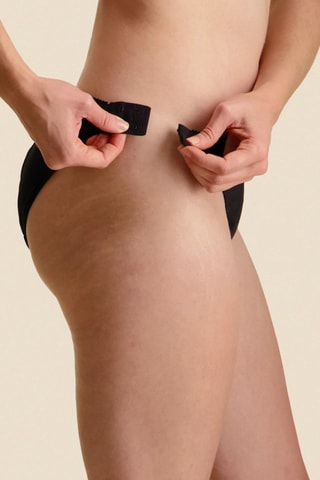 Culotte menstruelle - Flux normal à hémorragique - Noir - Léger - Sisters Republic