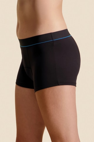 Panty menstruel en coton biologique - Flux modéré à intense - Noir - Abondant - Sisters Republic