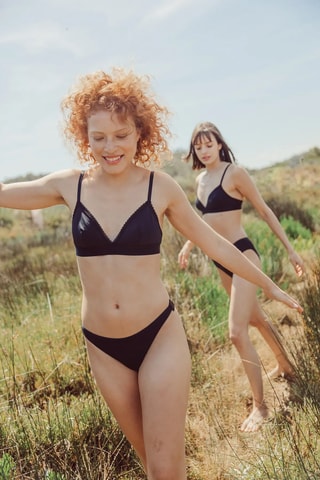 Culotte menstruelle - Flux important - Noir - Très abondant - Rejeanne