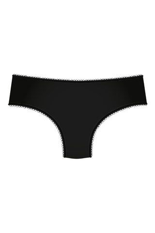 Culotte menstruelle en coton biologique - Flux moyen - Noir - Moyen - Rejeanne