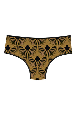 Shorty menstruel - Flux important - Noir - Abondant - Rejeanne