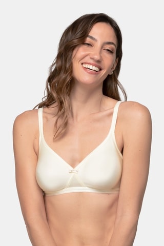 Beha Wirefree Soft Cup - Ivoorkleurig