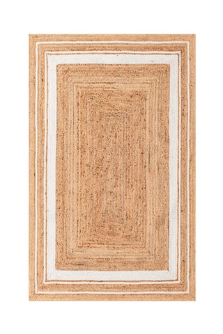 Tapis en vinyle Carthago Beige et blanc