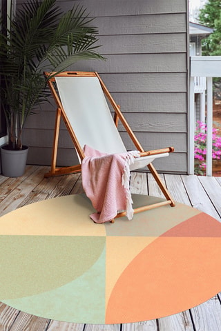 Tapis en vinyle Palm Springs Multicolore
