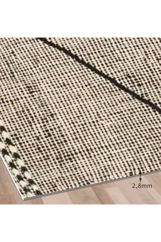 Tapis en vinyle Moderna Natural Beige et noir
