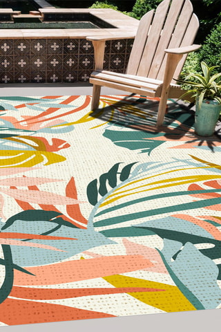 Tapis en vinyle Ramas Multicolore