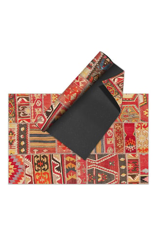 Tapis en vinyle Timicua Rouge