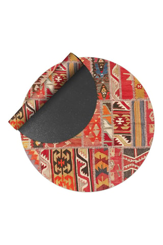 Tapis en vinyle Timicua Rouge
