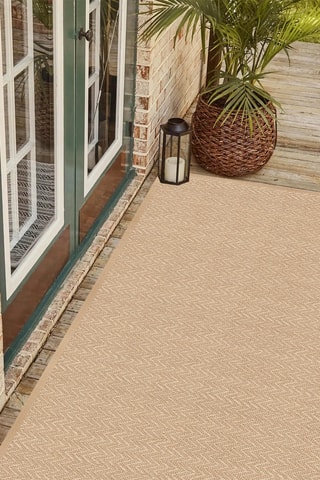 Tapis en vinyle Christopher - Beige