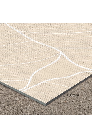 Tapis Hojas Arena - Sable