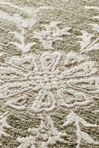 Tapis Ona - Beige et vert