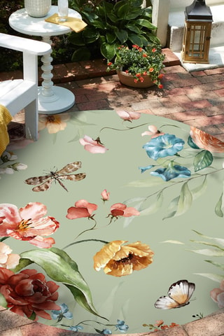 Tapis Jardín Secreto - Multicolore