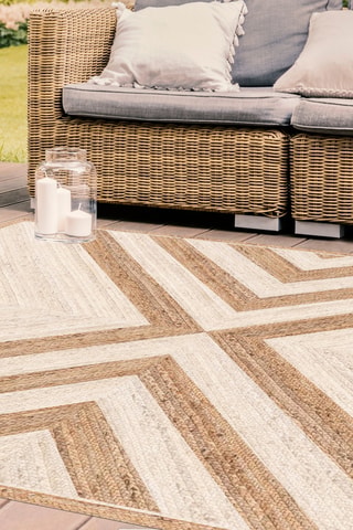Tapis Tahir Blanco - Beige