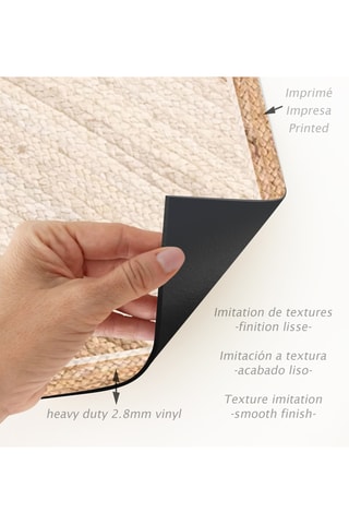Tapis Tahir Blanco - Beige