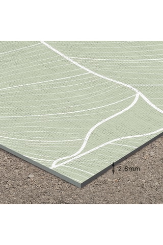 Tapis Hojas Verde - Vert