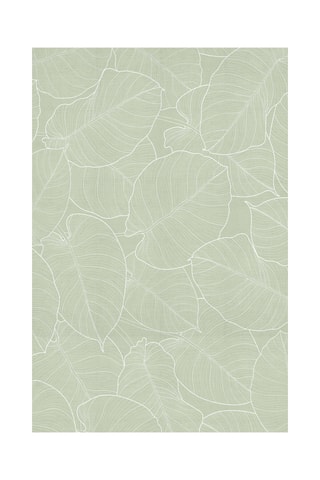 Tapis Hojas Verde - Vert
