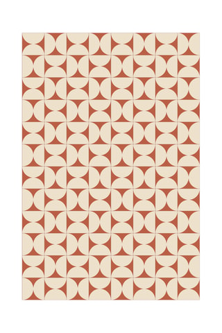 Tapis Retro Terracota - Terre cuite