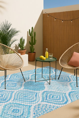 Tapis Aqua - Bleu