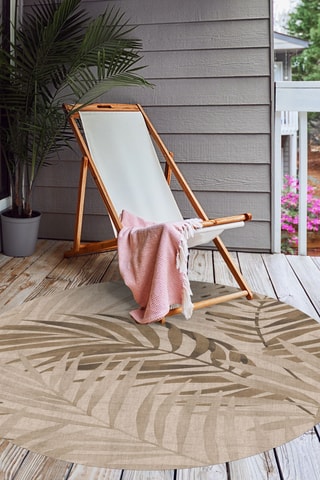 Tapis Natural Palmeras - Beige et marron
