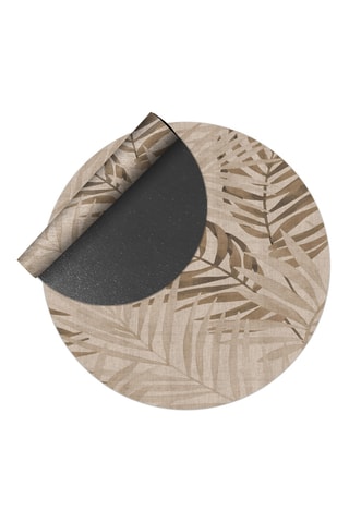 Tapis Natural Palmeras - Beige et marron
