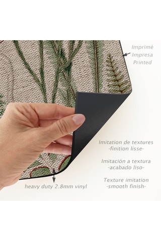 Tapis Pájaros Verde - Vert