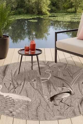 Tapis Pájaros Yute - Beige