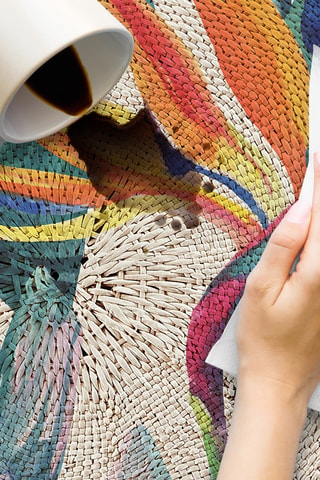 Tapis Ave del Paraíso - Multicolore