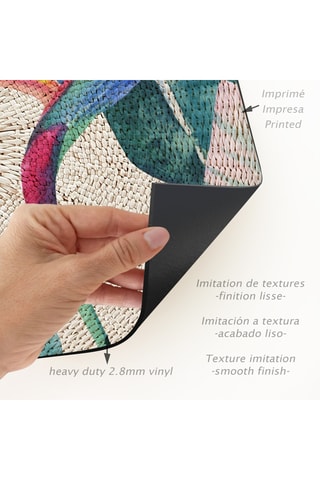 Tapis Ave del Paraíso - Multicolore