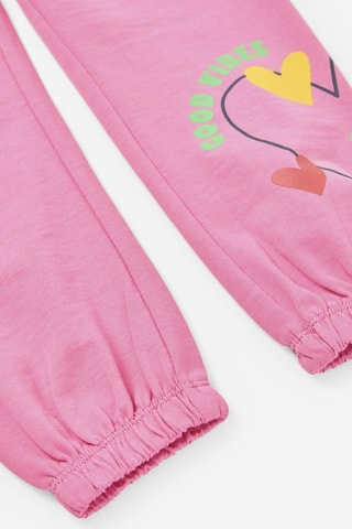 Pantaloni sportivi - Rosa - Verde e rosa